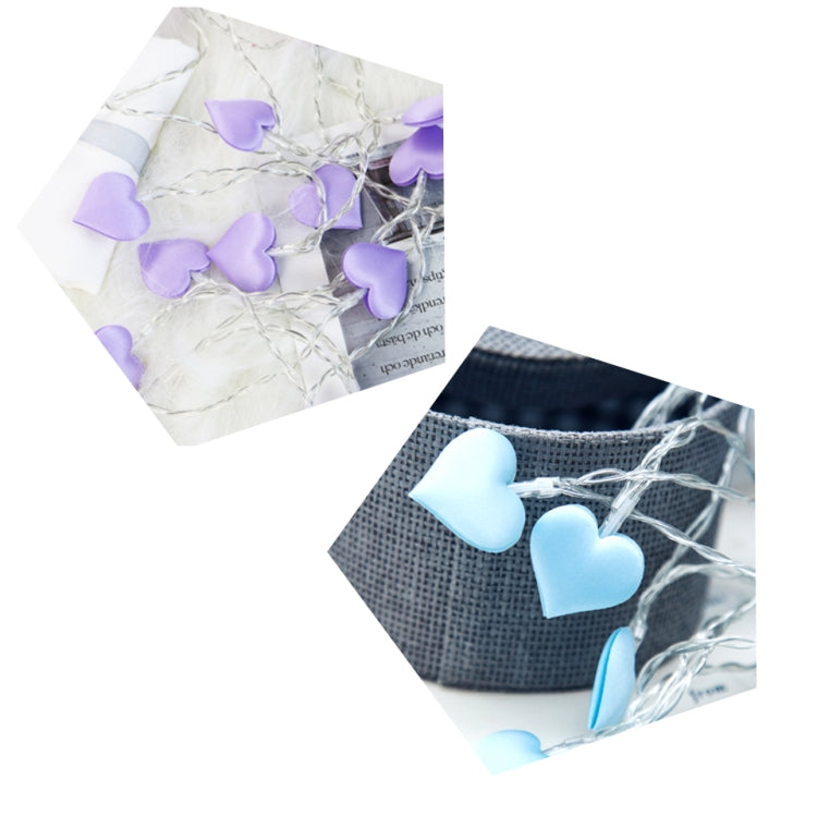 LED Fairy Lights Love Heart Lantern Navidad String Lights Holiday Lighting Bedroom Home Decoracion, 2m 16LEDs, 3m 20LEDs
