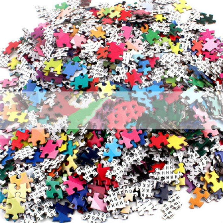 Round 3D Puzzle Cartoon Plane Puzzle Jigsaw Toy 1000 PCS