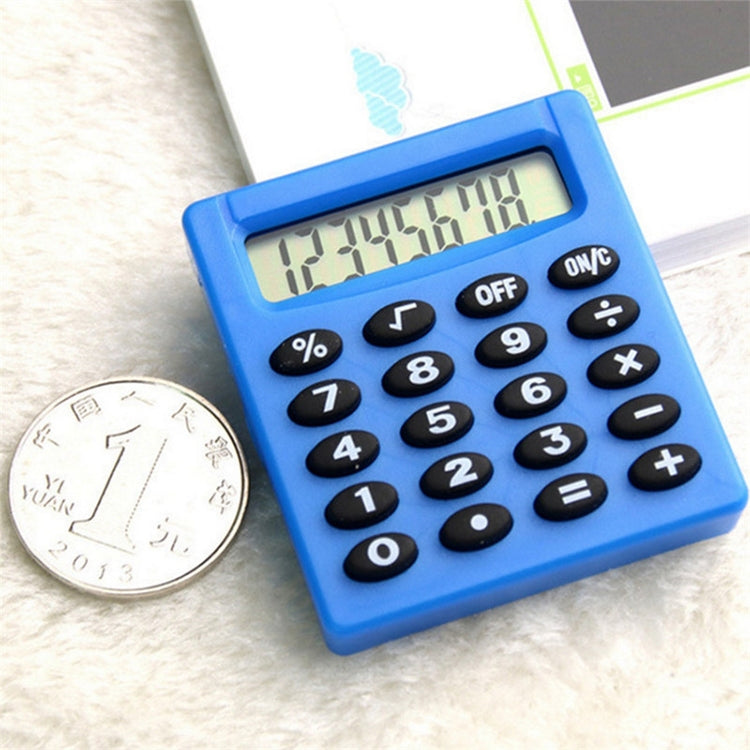 Pocket Cartoon Mini Calculator Candy Colors Handheld Coin Batteries Calculation Tool, Pocket Mini Calculator
