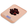 BOH-2012 Digital Multi-function Stainless Steel Food Kitchen Scale with LCD Display, Specification: 10kg/1g, 10kg/1g, Silver, 10kg/1g, Rose Gold