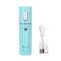 Facial Steamer Nano Steamer Handy  Face Moisture Sprayer Rechargeable Mini USB Charging