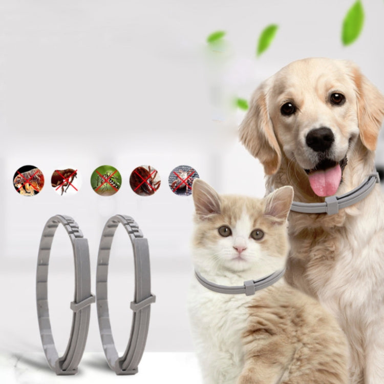 Pet Flea & Anti-Lice Collar Pet In Vitro Insect Repellent Ring, Small Dog/38cm, Large Dog/70cm