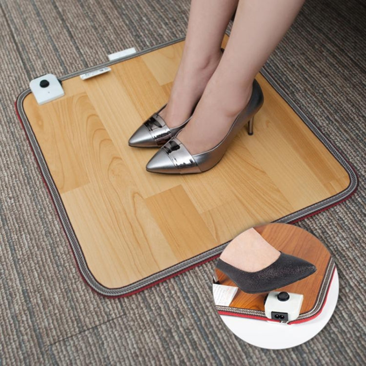 50x30cm Feet Warmer Electric Artifact Plug Heating Mat Office Heating Pad Warm Feet Thermostat, Warm Feet Thermostat