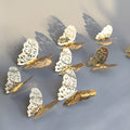 3D Wallpaper Home Decoration Hollow Butterfly Fridge Wall Stickers