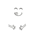 Cute Sticker Fridge Kitchen Wall Refrigerator Vinyl Stickers Home Decoration