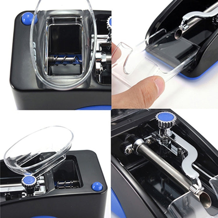 Electric Easy Automatic Cigarette Rolling Machine Tobacco Injector Maker Roller, EU Plug, US Plug