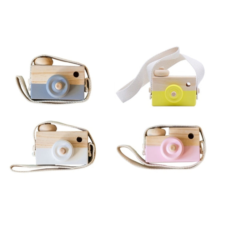 Children Wooden Camera Photography Props Creative Hand Made Toys Photo Props Decorative Ornaments