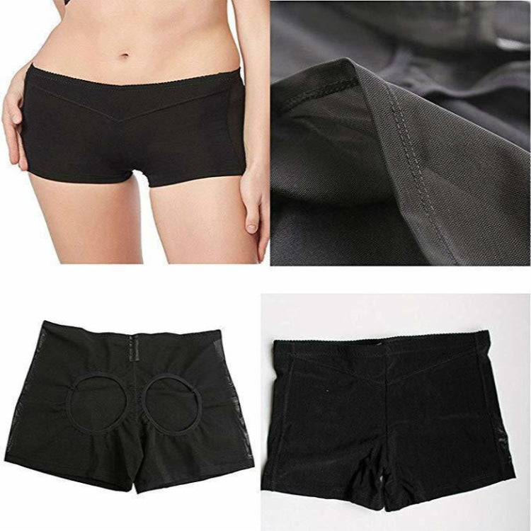 Ladies Mesh Sexy Shapewear Buttock Aare Underwear, M