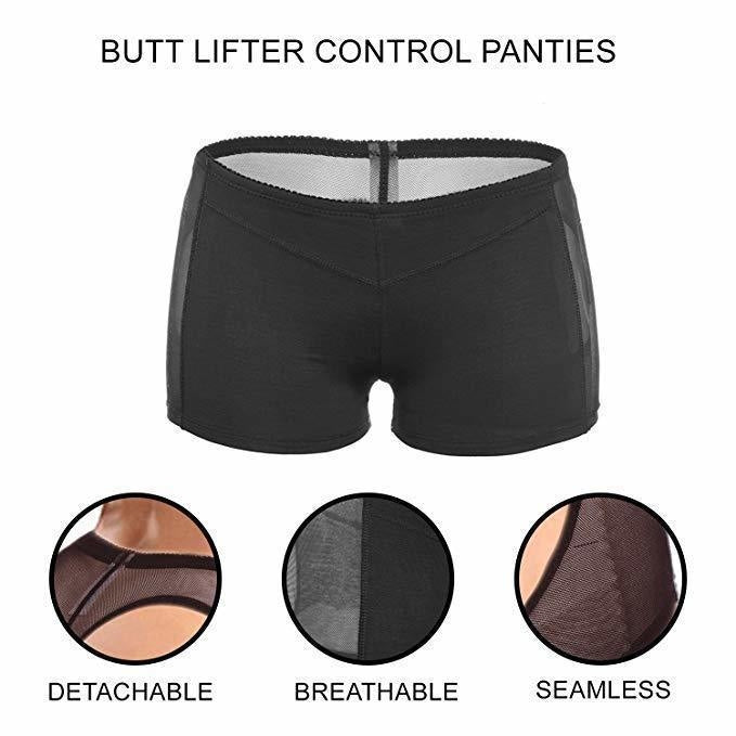 Ladies Mesh Sexy Shapewear Buttock Aare Underwear, M