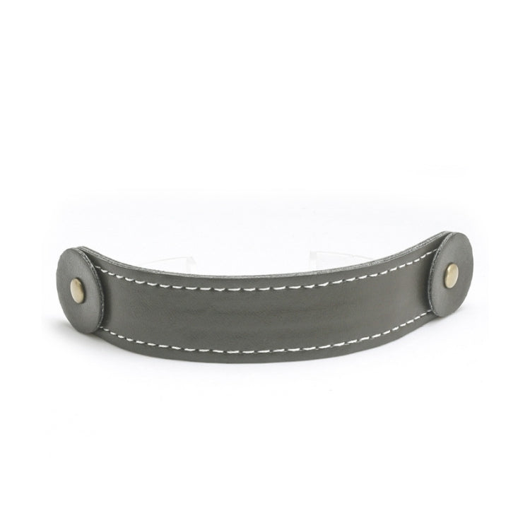Adjustable Face Mask Ear Band Rope Anti-slip PU Leather Extension Buckle Hood
