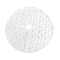 Christmas Tree Plush Sequin Embroidered Bottom Decorative Skirt, 90cm, 120cm
