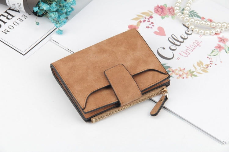 Leather Women Hasp Small Slim Coin Pocket Purse Cards Holders Wallet