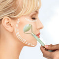 Double Jade Facial MassageRoller Stick