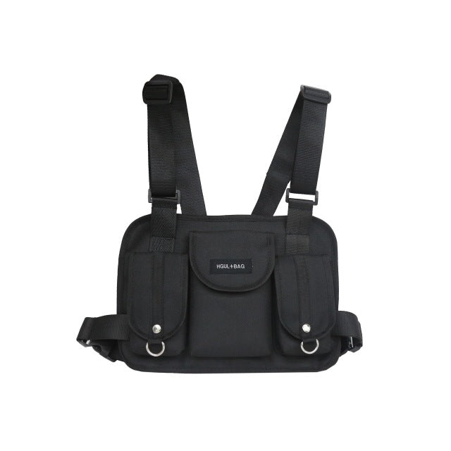Casual Sports Backpack Contrast Color Men and Women Student Bag