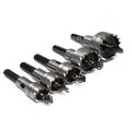 High-Speed Steel Sawtooth Hole Opener, Silver, High-Speed Steel Hole Punch