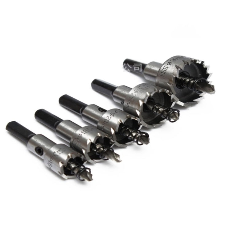 High-Speed Steel Sawtooth Hole Opener, Silver, High-Speed Steel Hole Punch
