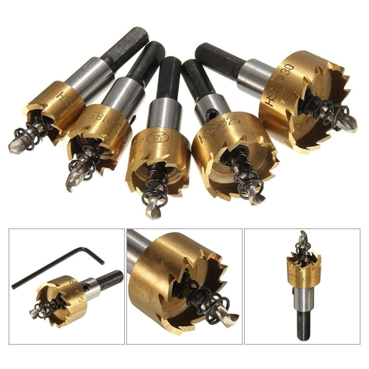 High-Speed Steel Sawtooth Hole Opener, Silver, High-Speed Steel Hole Punch