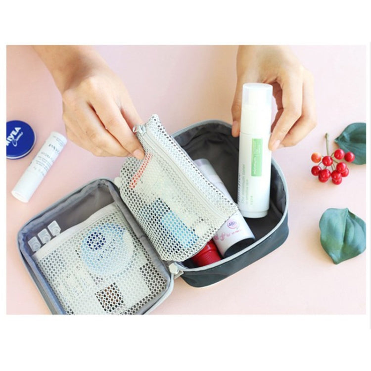 Cute Heart Mini Medicine Bag First Aid Medical Emergency Kits Organizer Outdoor Household Pill Bag, Size: 13x10x4cm, 13x10x4cm(Grey), 13x10x4cm (Pink)