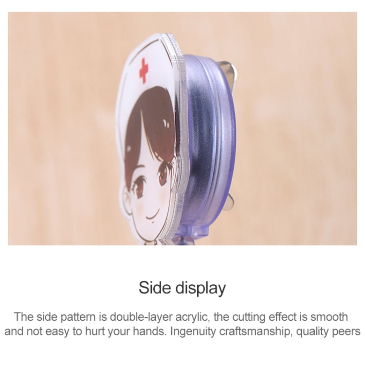 Cute Retractable Badge Reel Student Nurse ID Name Card Badge, ID Name Card Badge