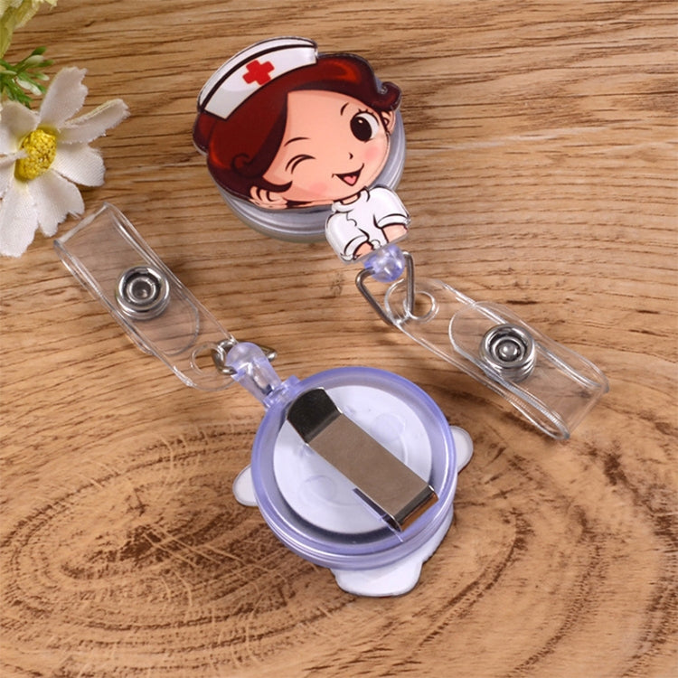 Cute Retractable Badge Reel Student Nurse ID Name Card Badge, ID Name Card Badge