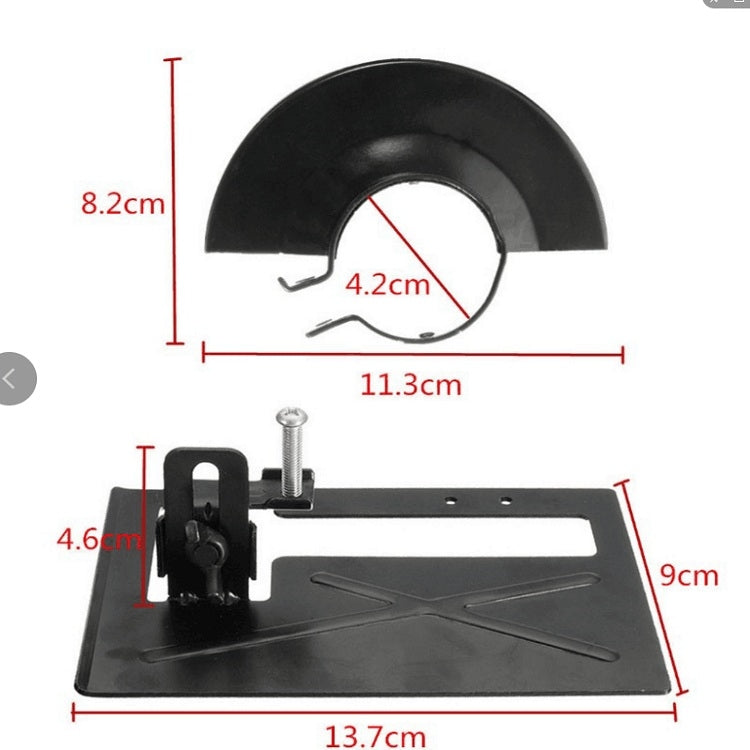 Angle Grinder Special Cutting Bracket Protective Cover Angle Grinder Cutting Machine Accessories, Angle grinder guard, Angle grinder balance seat