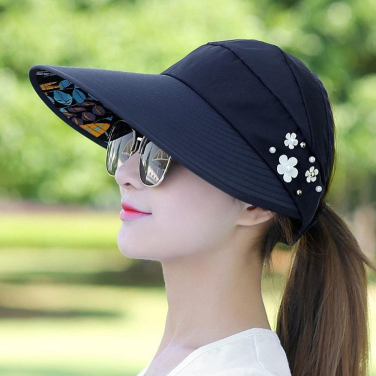 Women Summer Casual  Going Out Ultraviolet-proof Korean Style Folded Sun Block Hat Breathable And Light, Beige, Red, Black, Pink, Khaki, Rose Red, Blue