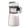 Press Type Salt Control Bottle Kitchen Household Sealed Moisture-Proof Metering Tank Set, Press Type Salt Control Bottle