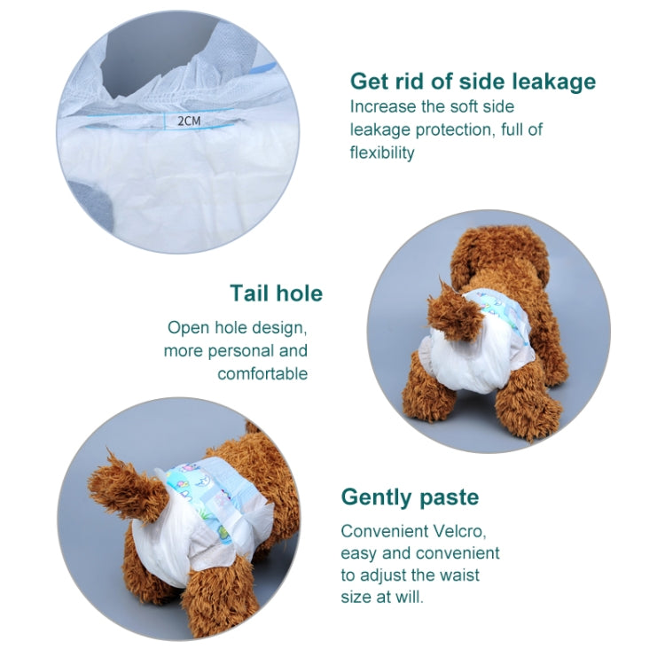 Pet Diapers For Dogs Pet Physiological Pants, Random Color Delivery, S