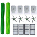 Robot Sweeping Brush + Hippa + Side Brush + Dust Bag Set For iRobot Roomba S9 S9+, 14 PCS/Set