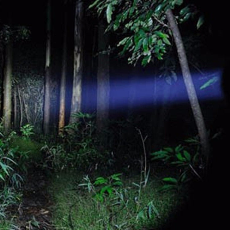 LED Outdoor Rechargeable Telescopic Zoom Mini Glare Flashlight, Single, Set