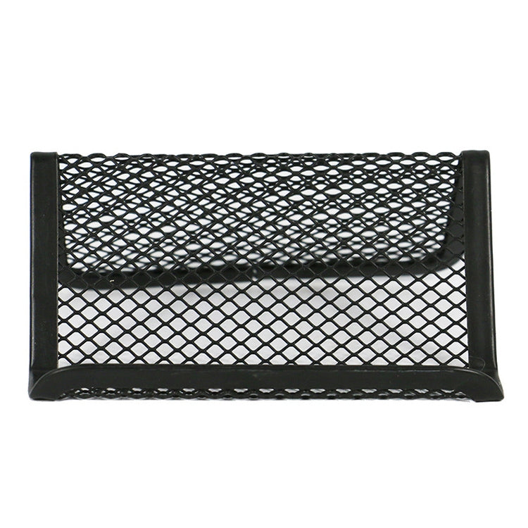 5 PCS Office Convenient Practical Metal Mesh Card Holder, 5 PCS Mesh Card Holder