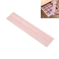 Plastic Drawer Divider Free Combination Classification Storage Board, 4pcs/Pack, 37x7cm, 47x7cm