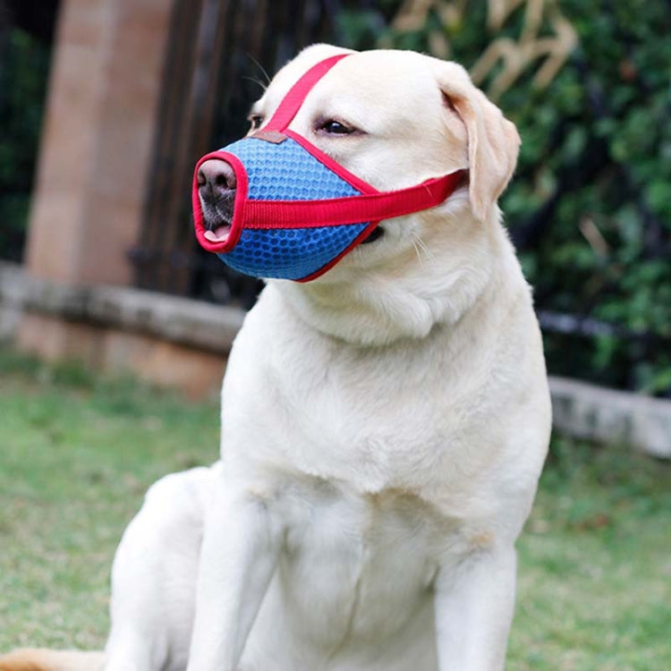 Doglemi Dog Muzzle Pet Supplies Breathable Bark Stopper Muzzle Dog Mouth Cover, S, M, L, XL