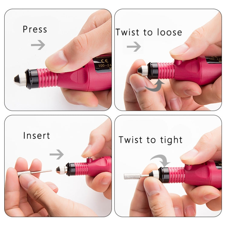 Electric Nail Kit Nail Tips Manicure Machine Electric Nail Art Pen