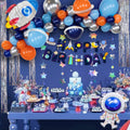 Wandering Earth Astronaut Theme Balloon Set Birthday Party Rocket Balloon Decoration Aluminum Film Balloon, Wandering Earth Astronaut Theme Balloon
