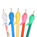 100PCS Student Dolphin Pen Writing Posture Correction Device, Random Color, 100PCS