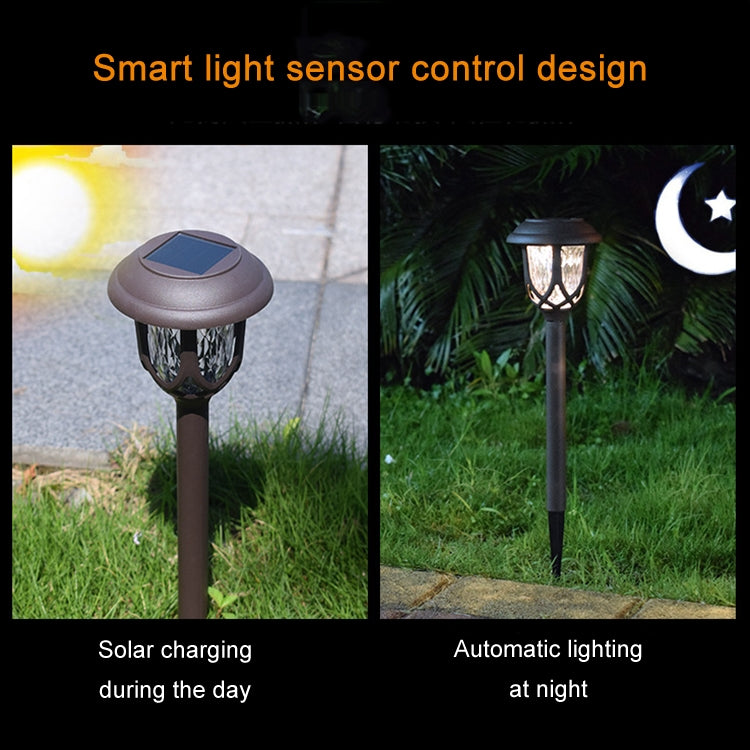 Solar Outdoor Garden Lawn Light Street Light Garden LED Decorative Landscape Light Villa Ground Plug Light, White Light, Warm Light, Colorful Light