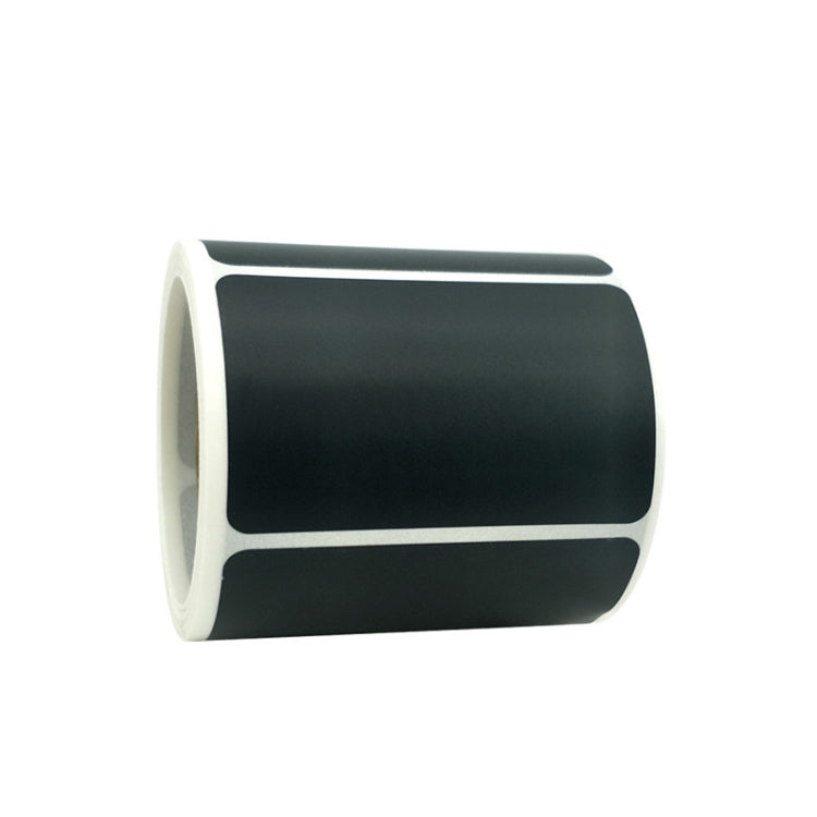 Removable Writing Chalkboard Sticker Home Kitchen Supplies Label, 5 Rolls Rectangle 3.5x5.5cm(Each)