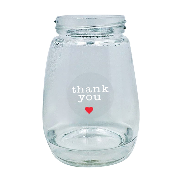 3 PCS Thank You Sticker Sealing Label Gift Packaging Decoration Sticker, E-06 Sticker