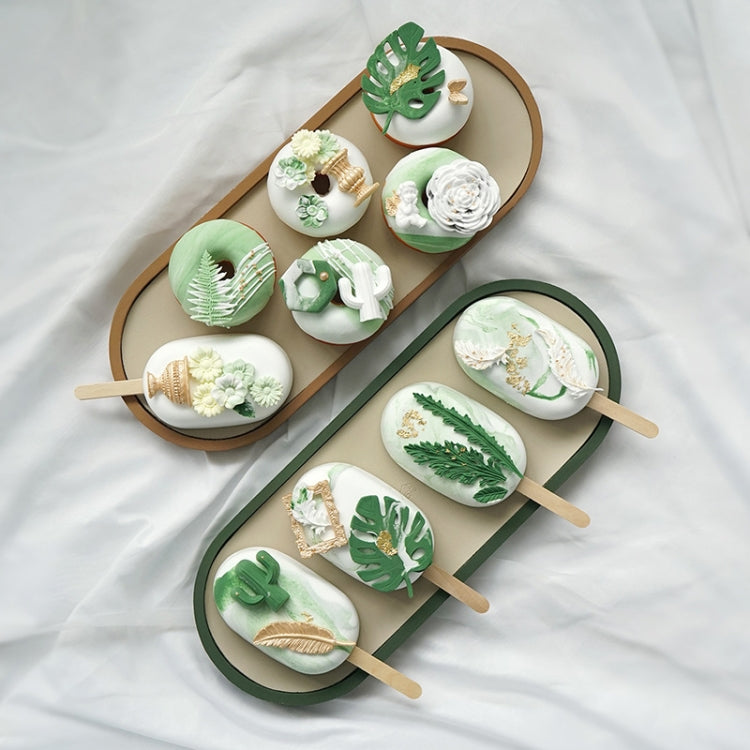 Desktop Shallow Storage Tray Sundries Tray Jewelry Display Tray, , Oval (Warm Brown), , Triangle (Warm Brown), , Round (Warm Brown), , Oval (Dark Green), , Triangle (Dark Green), , Round (Dark Green), , Oval (Green Lotus), , Triangle (Green Lotus)     ...