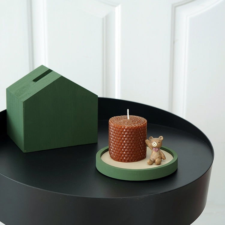 Desktop Shallow Storage Tray Sundries Tray Jewelry Display Tray, , Oval (Warm Brown), , Triangle (Warm Brown), , Round (Warm Brown), , Oval (Dark Green), , Triangle (Dark Green), , Round (Dark Green), , Oval (Green Lotus), , Triangle (Green Lotus)     ...