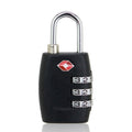 Customs Luggage Lock Overseas Travel Luggage Zipper Lock Plastic TSA Code Lock, Black, Red, Blue, Green, Rose Red, Yellow, Dark Blue