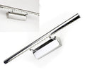 5W LED Wall Lamp Stainless Steel Bathroom Mirror Light, 40CM No Switch, 40CM With Switch
