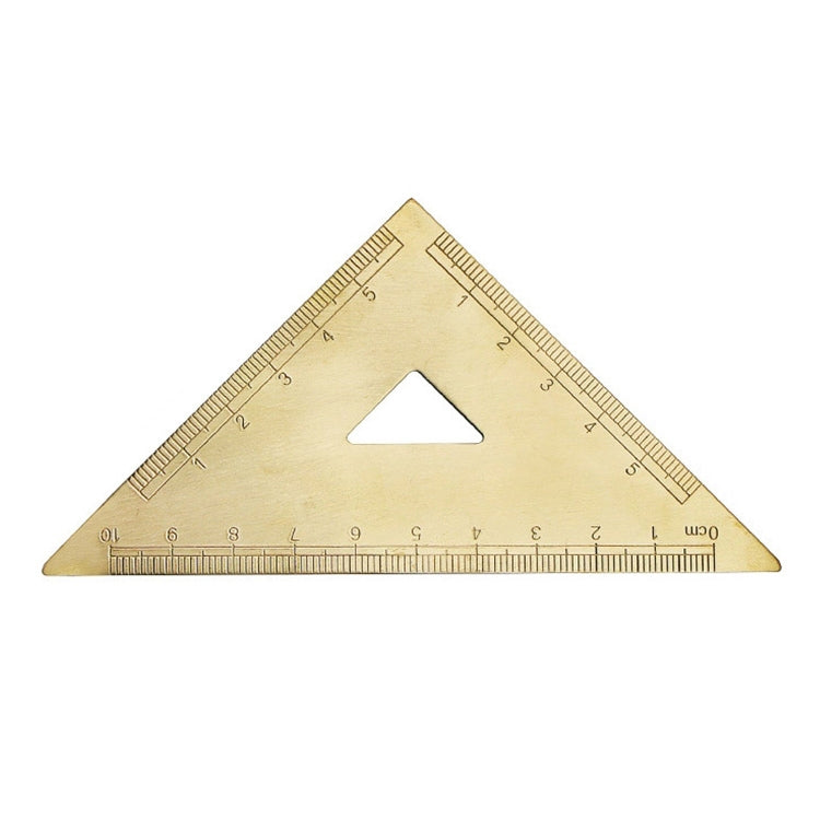 Brass Retro Drawing Ruler Measuring Tools, 0-10cm Isosceles Triangle Ruler, 0-10cm Right Angle Triangle Ruler, 0-15cm Wave Ruler, 0-15cm Ruler, 0-18cm Ruler, 0-120mm Caliper Single Scale, 0-180 Degree Protractor, 0-120mm Caliper Double Scale