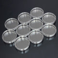 10 PCS Polystyrene Sterile Petri Dishes Bacteria Dish Laboratory Medical Biological Scientific Lab Supplies, 55mm, 60mm, 90mm, 100mm, 150mm