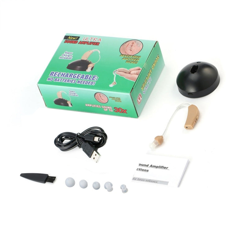 Rechargeable Hearing Aids Hearing Aids For The Elderly, Specification: AU Plug, EU Plug, UK Plug, AU Plug