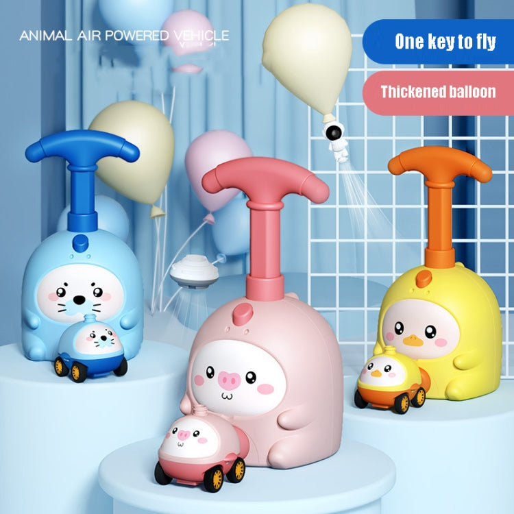 Children Educational Pneumatic Air Powered Car Balloon Scooter Toy, Pink Piggy (1 Car 6 Balloons), Pink Piggy (2 Cars 6 Balloons), Pink Piggy(1 Car 6 Balloons+Flying), Pink Piggy(2 Cars 6 Balloons+Flying), Blue Seal  (1 Car 6 Balloons)                 ...