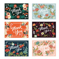6pcs / Set Christmas Gift Greeting Card Holiday Greeting Message Card, Christmas Greeting Card