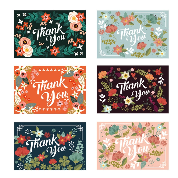 6pcs / Set Christmas Gift Greeting Card Holiday Greeting Message Card, Christmas Greeting Card