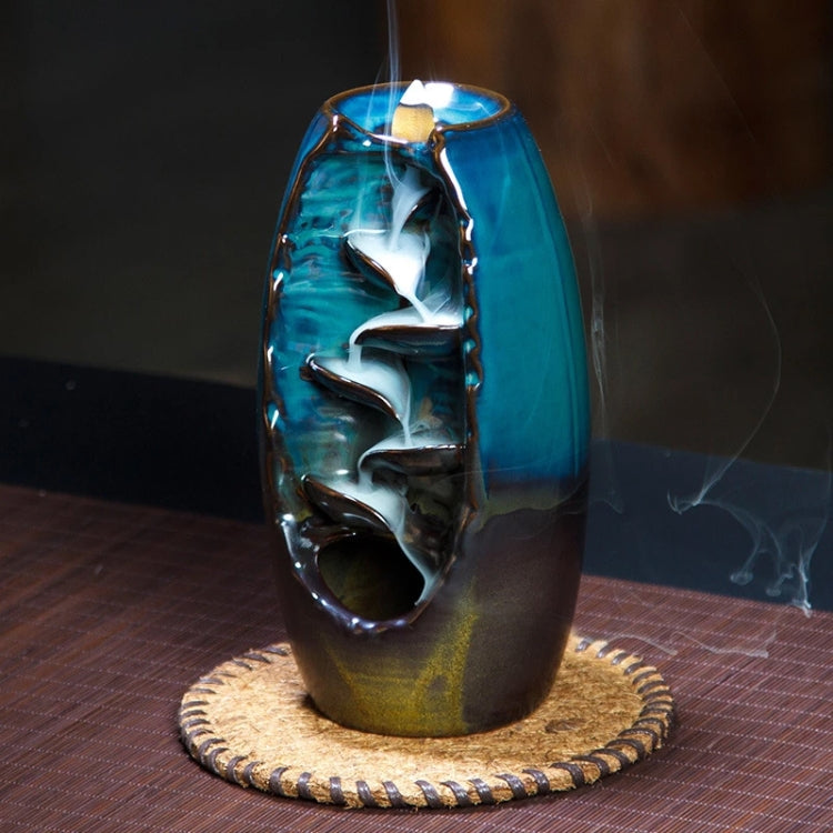 Ceramic Aromatherapy Furnace Lotus Smell Aromatic Home Office Incense Crafts Incense Burner Holder